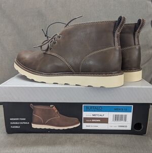 Buffalo David Bitton Men's Brown Chukka Boots